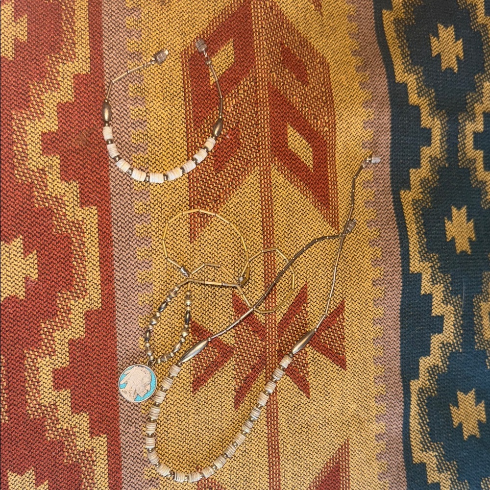 Elegant Beaded Necklaces - SILVER